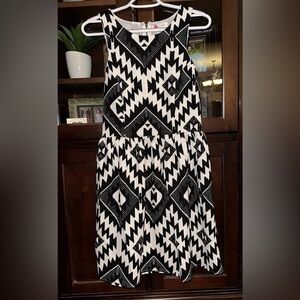 Sugarlips black and white boutique dress